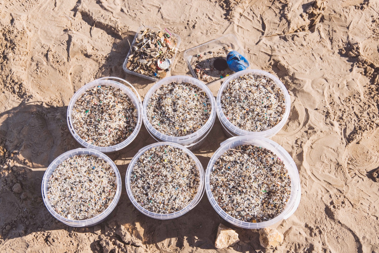 Credit Good Karma Projects la Pineda Beach Spain there is an accumulation zone with plenty of pellets over 1000 found in 120 mins 46 volunteers 13112021 pic 2