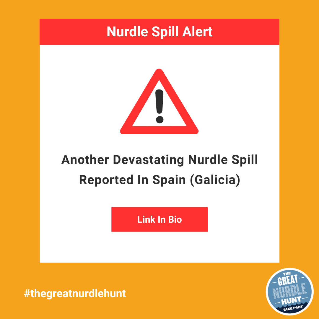Nurdle Spill reaches the shores of Spain 
